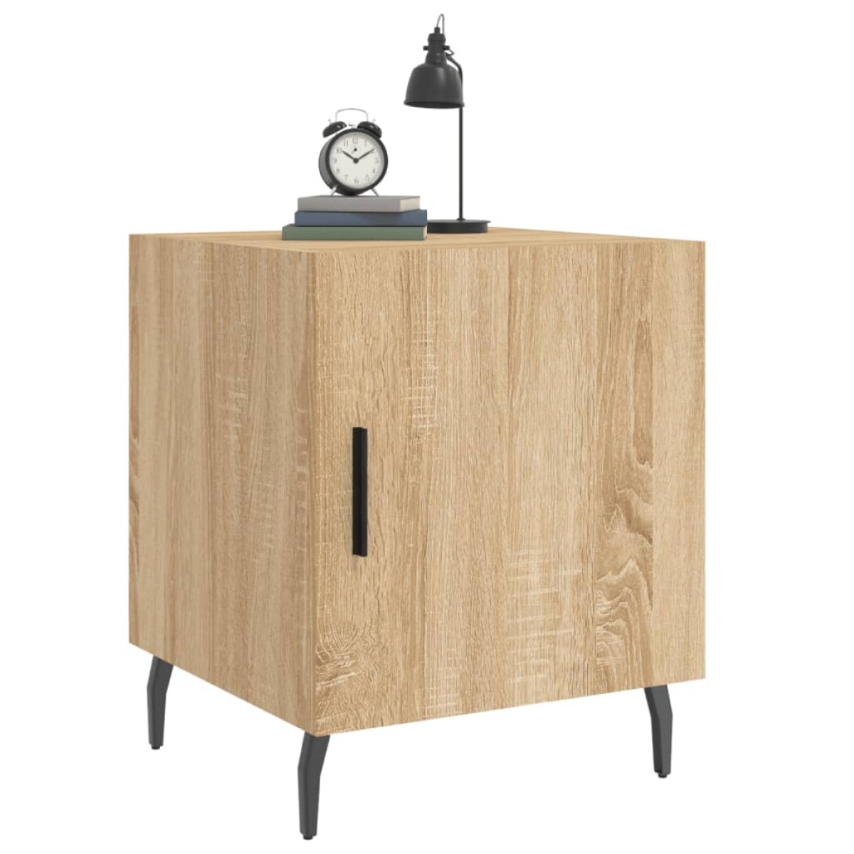 vidaXL Κομοδίνα 2 τεμ. Sonoma Δρυς 40x40x50 εκ. από Επεξεργασμένο Ξύλο