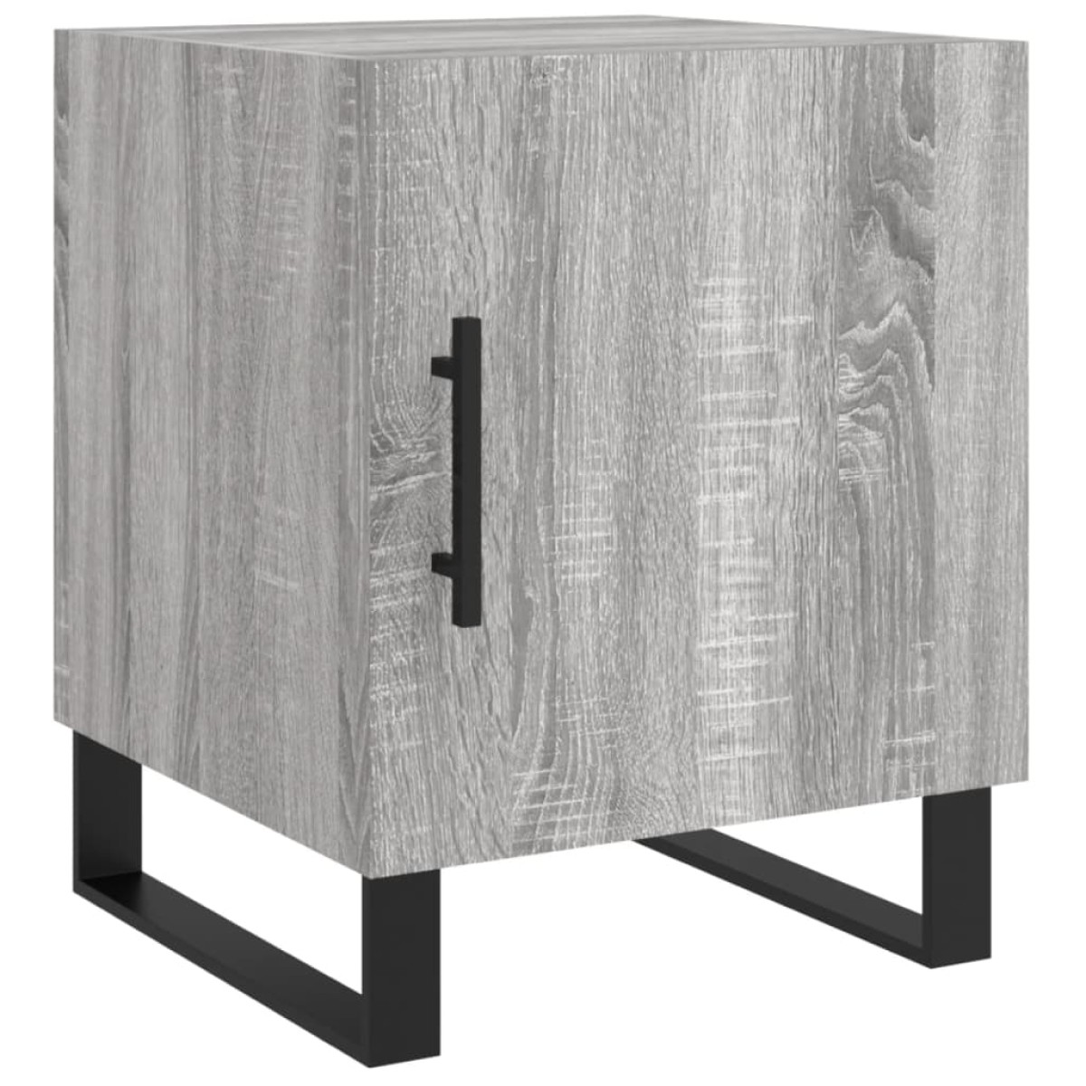 vidaXL Κομοδίνα 2 τεμ. Γκρι Sonoma 40x40x50 εκ. από Επεξεργασμένο Ξύλο