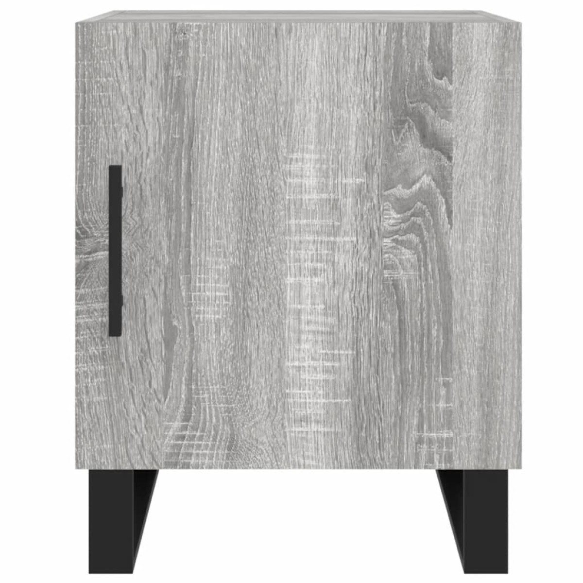 vidaXL Κομοδίνα 2 τεμ. Γκρι Sonoma 40x40x50 εκ. από Επεξεργασμένο Ξύλο