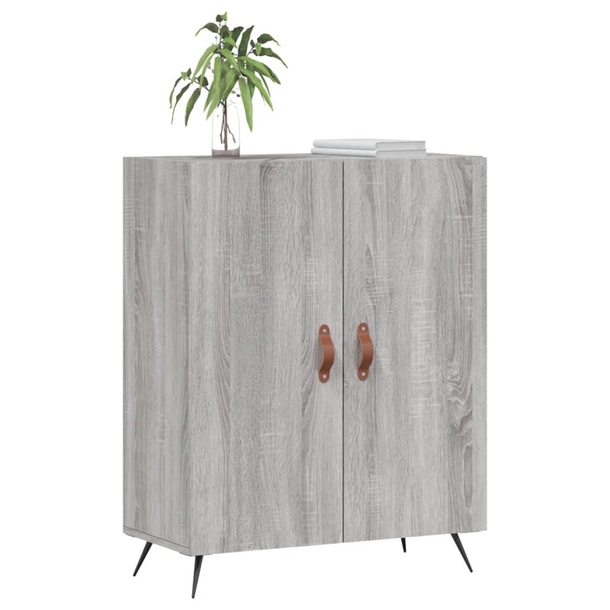 vidaXL Ντουλάπι Γκρι Sonoma 69,5 x 34 x 90 εκ. από Επεξεργασμένο Ξύλο
