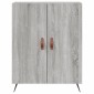 vidaXL Ντουλάπι Γκρι Sonoma 69,5 x 34 x 90 εκ. από Επεξεργασμένο Ξύλο