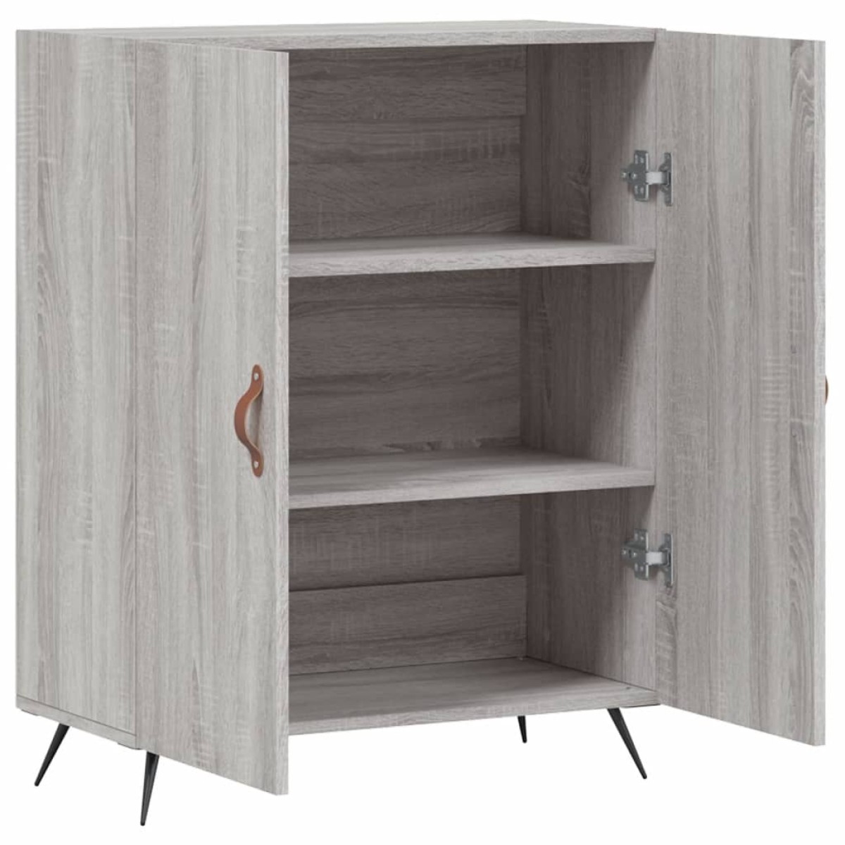 vidaXL Ντουλάπι Γκρι Sonoma 69,5 x 34 x 90 εκ. από Επεξεργασμένο Ξύλο