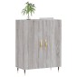 vidaXL Ντουλάπι Γκρι Sonoma 69,5 x 34 x 90 εκ. από Επεξεργασμένο Ξύλο