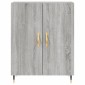 vidaXL Ντουλάπι Γκρι Sonoma 69,5 x 34 x 90 εκ. από Επεξεργασμένο Ξύλο