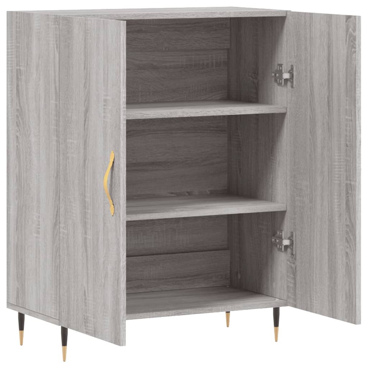 vidaXL Ντουλάπι Γκρι Sonoma 69,5 x 34 x 90 εκ. από Επεξεργασμένο Ξύλο