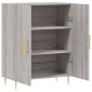 vidaXL Ντουλάπι Γκρι Sonoma 69,5 x 34 x 90 εκ. από Επεξεργασμένο Ξύλο