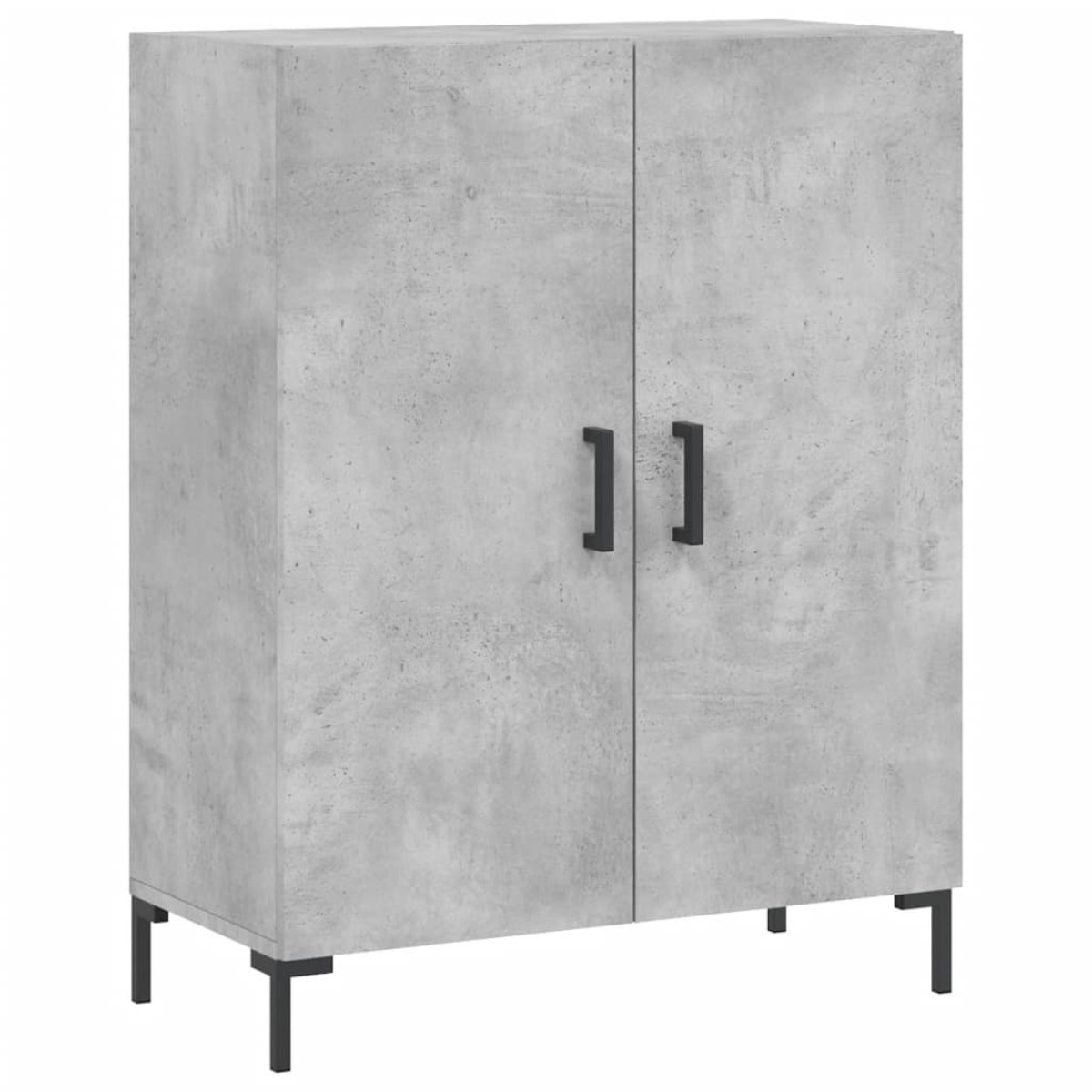 vidaXL Ντουλάπι Γκρι Σκυροδέματος 69,5x34x90 εκ. Επεξεργασμένο Ξύλο