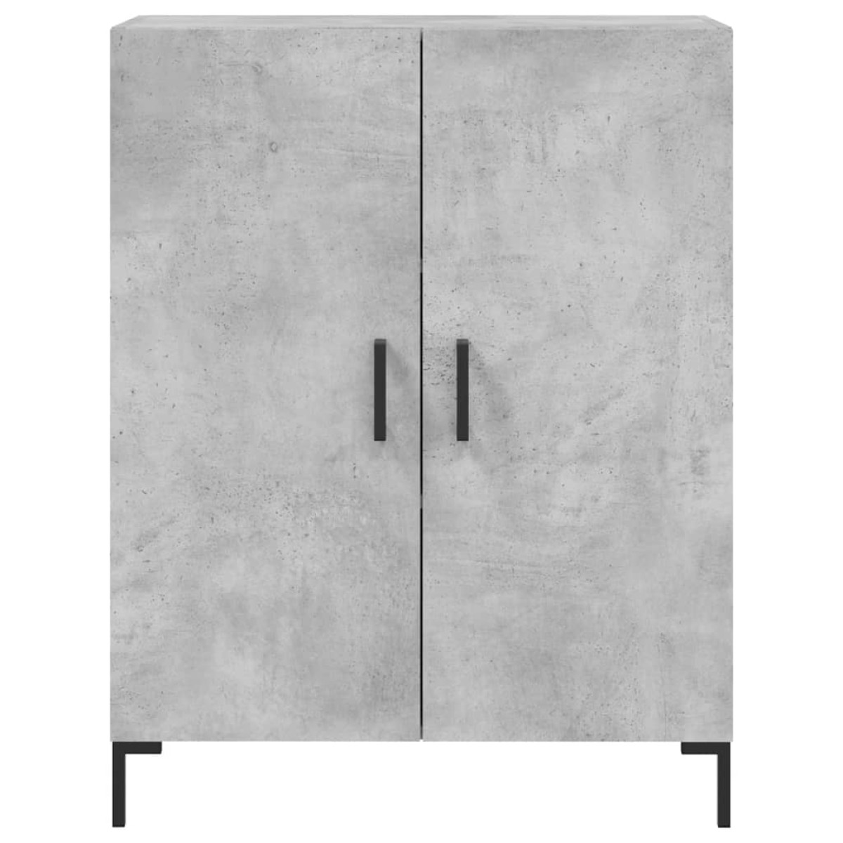 vidaXL Ντουλάπι Γκρι Σκυροδέματος 69,5x34x90 εκ. Επεξεργασμένο Ξύλο
