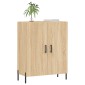 vidaXL Ντουλάπι Sonoma Δρυς 69,5 x 34 x 90 εκ. από Επεξεργασμένο Ξύλο