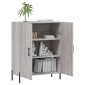vidaXL Ντουλάπι Γκρι Sonoma 69,5 x 34 x 90 εκ. από Επεξεργασμένο Ξύλο