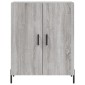 vidaXL Ντουλάπι Γκρι Sonoma 69,5 x 34 x 90 εκ. από Επεξεργασμένο Ξύλο
