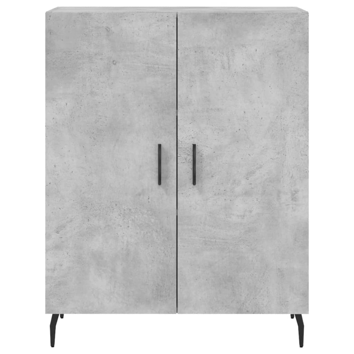 vidaXL Ντουλάπι Γκρι Σκυροδέματος 69,5x34x90 εκ. Επεξεργασμένο Ξύλο
