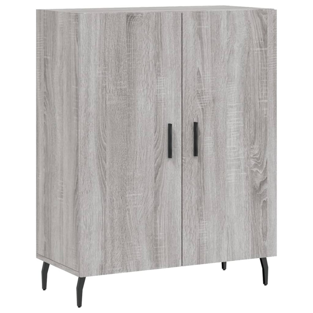 vidaXL Ντουλάπι Γκρι Sonoma 69,5 x 34 x 90 εκ. από Επεξεργασμένο Ξύλο