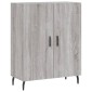 vidaXL Ντουλάπι Γκρι Sonoma 69,5 x 34 x 90 εκ. από Επεξεργασμένο Ξύλο