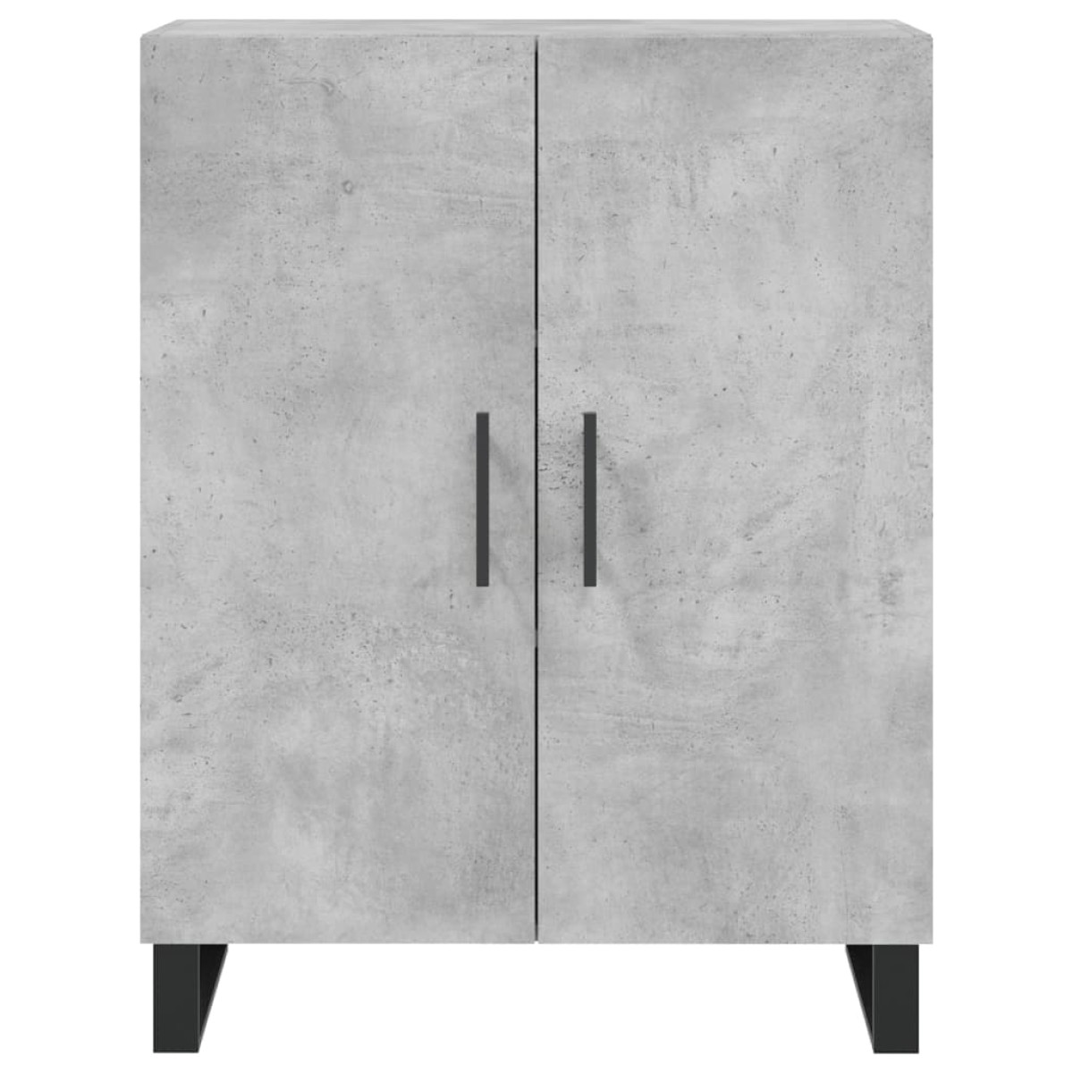 vidaXL Ντουλάπι Γκρι Σκυροδέματος 69,5x34x90 εκ. Επεξεργασμένο Ξύλο