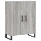 vidaXL Ντουλάπι Γκρι Sonoma 69,5 x 34 x 90 εκ. από Επεξεργασμένο Ξύλο