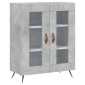 vidaXL Ντουλάπι Γκρι Σκυροδέματος 69,5x34x90 εκ. Επεξεργασμένο Ξύλο
