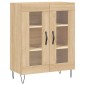 vidaXL Ντουλάπι Sonoma Δρυς 69,5 x 34 x 90 εκ. από Επεξεργασμένο Ξύλο