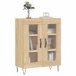 vidaXL Ντουλάπι Sonoma Δρυς 69,5 x 34 x 90 εκ. από Επεξεργασμένο Ξύλο