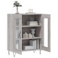 vidaXL Ντουλάπι Γκρι Sonoma 69,5 x 34 x 90 εκ. από Επεξεργασμένο Ξύλο