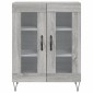 vidaXL Ντουλάπι Γκρι Sonoma 69,5 x 34 x 90 εκ. από Επεξεργασμένο Ξύλο