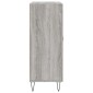 vidaXL Ντουλάπι Γκρι Sonoma 69,5 x 34 x 90 εκ. από Επεξεργασμένο Ξύλο