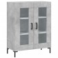 vidaXL Ντουλάπι Γκρι Σκυροδέματος 69,5x34x90 εκ. Επεξεργασμένο Ξύλο