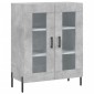vidaXL Ντουλάπι Γκρι Σκυροδέματος 69,5x34x90 εκ. Επεξεργασμένο Ξύλο