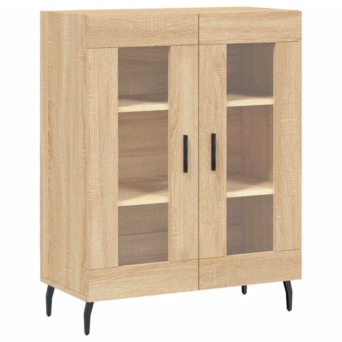 vidaXL Ντουλάπι Sonoma Δρυς 69,5 x 34 x 90 εκ. από Επεξεργασμένο Ξύλο
