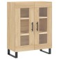 vidaXL Ντουλάπι Sonoma Δρυς 69,5 x 34 x 90 εκ. από Επεξεργασμένο Ξύλο