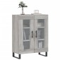 vidaXL Ντουλάπι Γκρι Sonoma 69,5 x 34 x 90 εκ. από Επεξεργασμένο Ξύλο