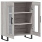 vidaXL Ντουλάπι Γκρι Sonoma 69,5 x 34 x 90 εκ. από Επεξεργασμένο Ξύλο