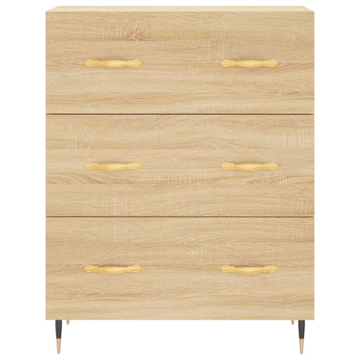 vidaXL Ντουλάπι Sonoma Δρυς 69,5 x 34 x 90 εκ. από Επεξεργασμένο Ξύλο