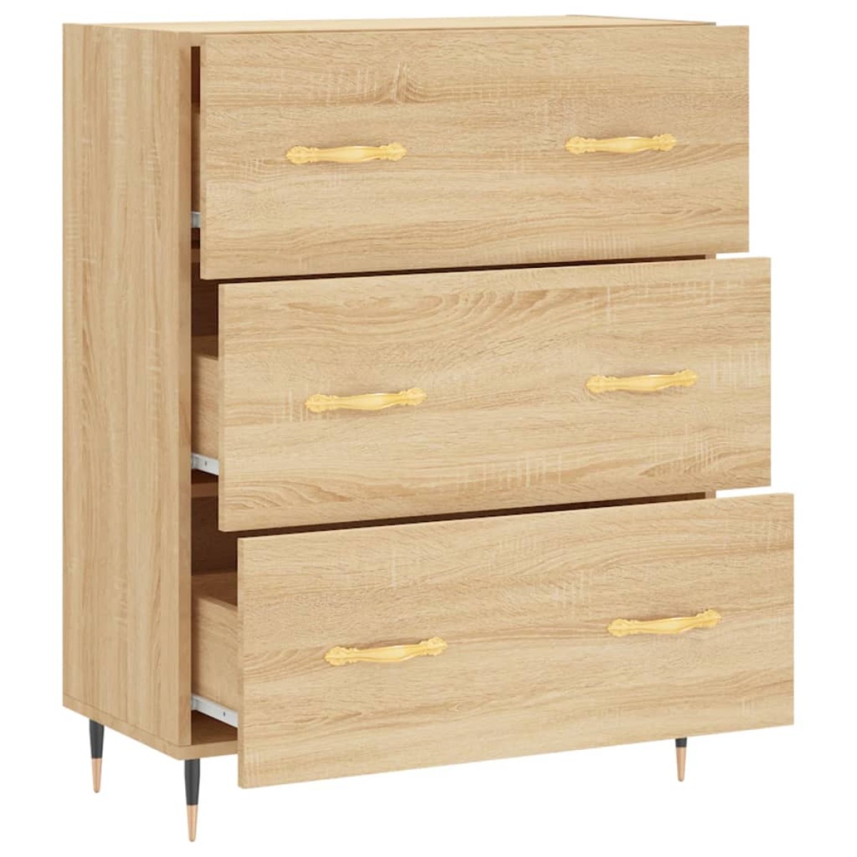 vidaXL Ντουλάπι Sonoma Δρυς 69,5 x 34 x 90 εκ. από Επεξεργασμένο Ξύλο