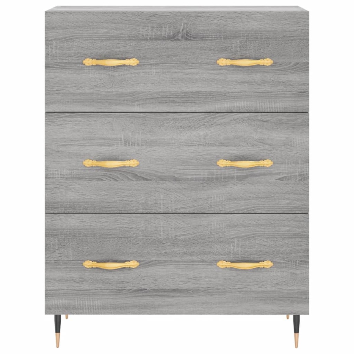 vidaXL Ντουλάπι Γκρι Sonoma 69,5 x 34 x 90 εκ. από Επεξεργασμένο Ξύλο