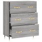 vidaXL Ντουλάπι Γκρι Sonoma 69,5 x 34 x 90 εκ. από Επεξεργασμένο Ξύλο