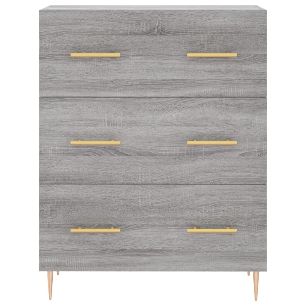 vidaXL Ντουλάπι Γκρι Sonoma 69,5 x 34 x 90 εκ. από Επεξεργασμένο Ξύλο