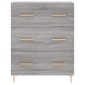 vidaXL Ντουλάπι Γκρι Sonoma 69,5 x 34 x 90 εκ. από Επεξεργασμένο Ξύλο
