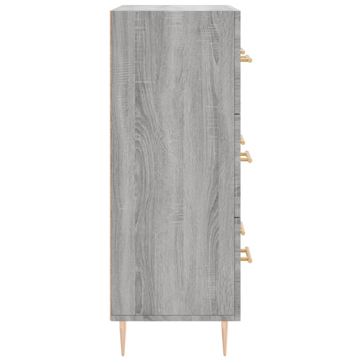 vidaXL Ντουλάπι Γκρι Sonoma 69,5 x 34 x 90 εκ. από Επεξεργασμένο Ξύλο