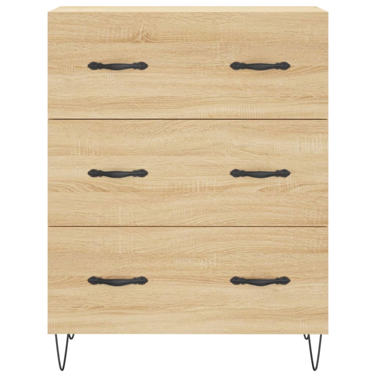 vidaXL Ντουλάπι Sonoma Δρυς 69,5 x 34 x 90 εκ. από Επεξεργασμένο Ξύλο