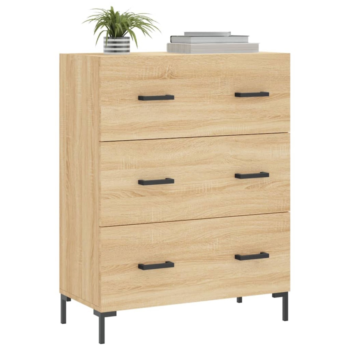 vidaXL Ντουλάπι Sonoma Δρυς 69,5 x 34 x 90 εκ. από Επεξεργασμένο Ξύλο