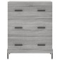 vidaXL Ντουλάπι Γκρι Sonoma 69,5 x 34 x 90 εκ. από Επεξεργασμένο Ξύλο