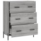 vidaXL Ντουλάπι Γκρι Sonoma 69,5 x 34 x 90 εκ. από Επεξεργασμένο Ξύλο