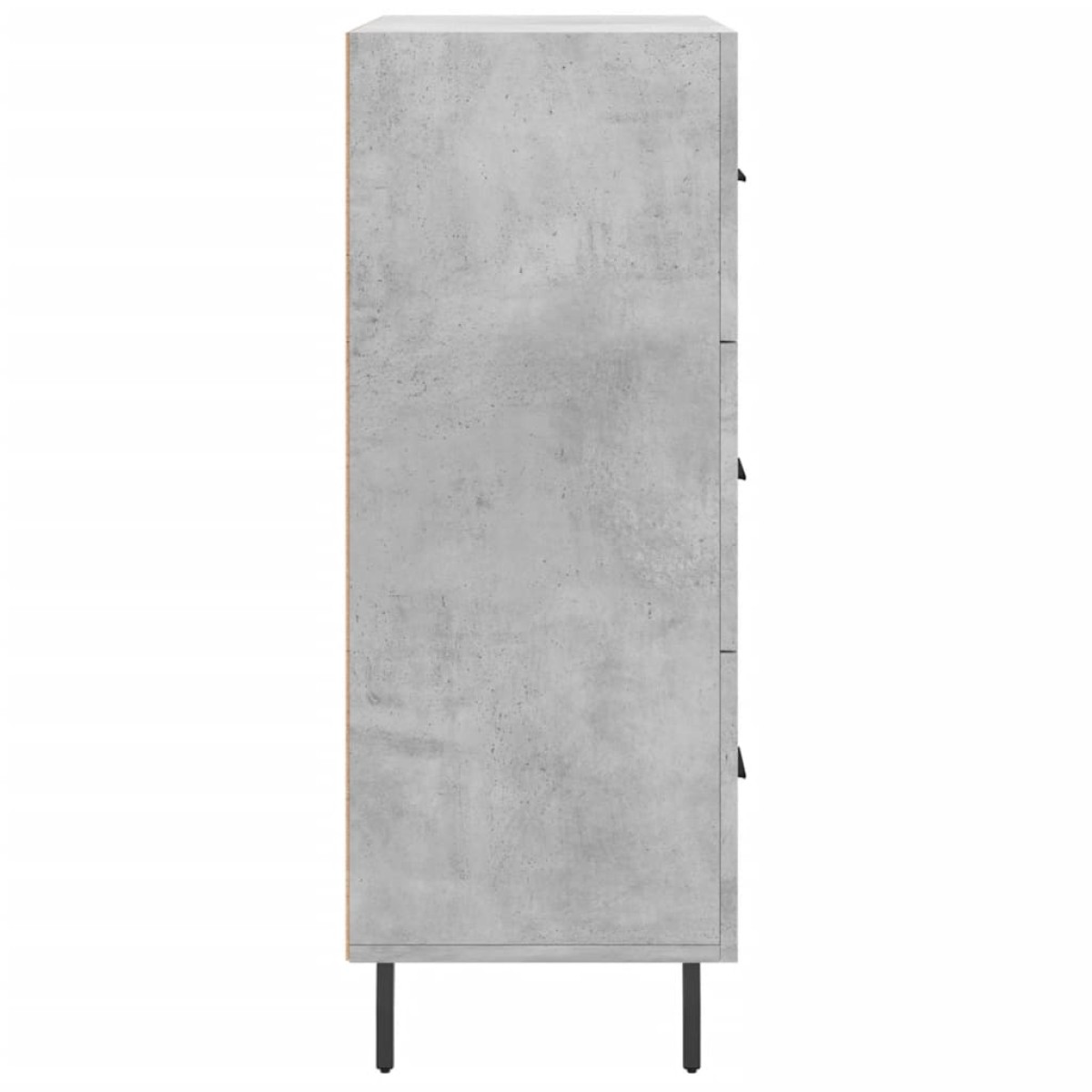 vidaXL Ντουλάπι Γκρι Σκυροδέματος 69,5x34x90 εκ. Επεξεργασμένο Ξύλο