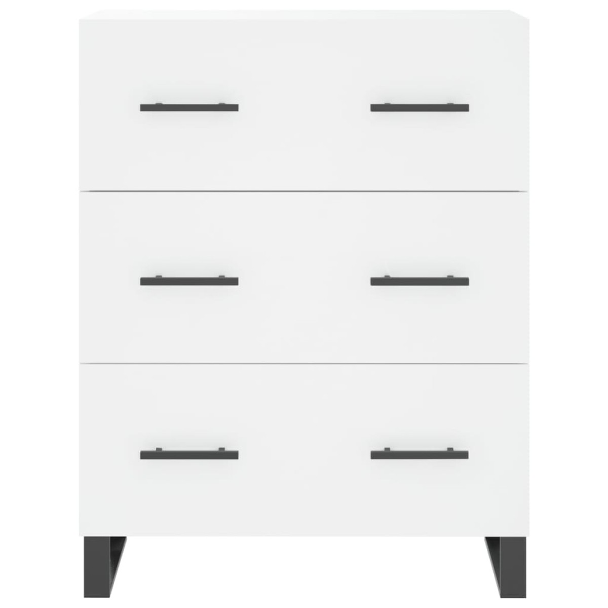 vidaXL Ντουλάπι Λευκό 69,5 x 34 x 90 εκ. από Επεξεργασμένο Ξύλο