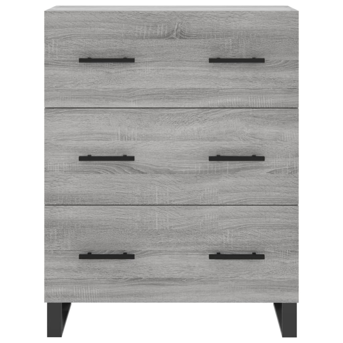 vidaXL Ντουλάπι Γκρι Sonoma 69,5 x 34 x 90 εκ. από Επεξεργασμένο Ξύλο