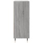 vidaXL Ντουλάπι Γκρι Sonoma 69,5 x 34 x 90 εκ. από Επεξεργασμένο Ξύλο