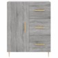 vidaXL Ντουλάπι Γκρι Sonoma 69,5 x 34 x 90 εκ. από Επεξεργασμένο Ξύλο