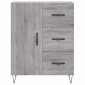 vidaXL Ντουλάπι Γκρι Sonoma 69,5 x 34 x 90 εκ. από Επεξεργασμένο Ξύλο