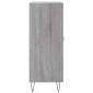 vidaXL Ντουλάπι Γκρι Sonoma 69,5 x 34 x 90 εκ. από Επεξεργασμένο Ξύλο